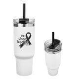 40 OZ. NAOMI INTREPID STAINLESS STEEL TUMBLER 40 OZ. NAOMI INTREPID STAINLESS STEEL TUMBLER