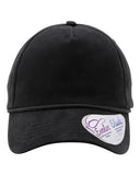 Women's Washed 5-Panel Rope Cap Women's Washed 5-Panel Rope Cap