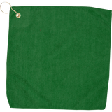 15" x 15" Hemmed Golf Towel w/ Hook 15" x 15" Hemmed Golf Towel w/ Hook