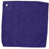 15" x 15" Hemmed Golf Towel w/ Hook 15" x 15" Hemmed Golf Towel w/ Hook