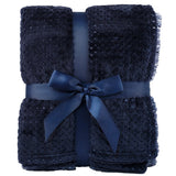 Interweaved Colored Flannel Blanket Interweaved Colored Flannel Blanket