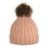 Cable Knit Beanie w/ Removable Pom-Pom Cable Knit Beanie w/ Removable Pom-Pom