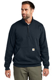 Carhartt® Midweight 1/4 Zip Mock Neck Sweatshirt Carhartt® Midweight 1/4 Zip Mock Neck Sweatshirt