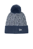 New Era® Marled Knit Pom Beanie New Era® Marled Knit Pom Beanie