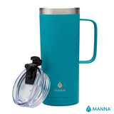Manna™ Tahoe 20 oz. Vacuum Insulated Camping Mug Manna™ Tahoe 20 oz. Vacuum Insulated Camping Mug