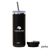 Perka® Trent 18 oz. Double Wall, Stainless Steel Hot/Cold Tumbler Perka® Trent 18 oz. Double Wall, Stainless Steel Hot/Cold Tumbler