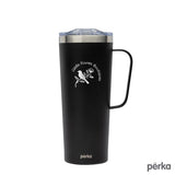 Perka® Winston 28 oz. Double Wall, Stainless Steel Travel Mug Perka® Winston 28 oz. Double Wall, Stainless Steel Travel Mug