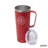 Perka® Winston 28 oz. Double Wall, Stainless Steel Travel Mug Perka® Winston 28 oz. Double Wall, Stainless Steel Travel Mug