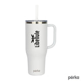 Perka® Kempton 40 oz. Double Wall, Stainless Steel Travel Mug Perka® Kempton 40 oz. Double Wall, Stainless Steel Travel Mug