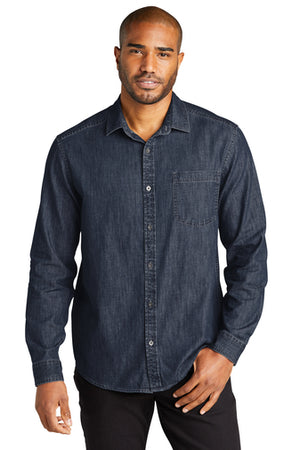 Port Authority® Long Sleeve Perfect Denim Shirt