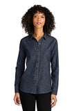 Port Authority® Long Sleeve Perfect Denim Shirt