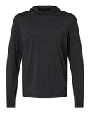 Adidas® Men's Performance Hooded Long Sleeve T-Shirt