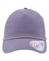 Women's Washed 5-Panel Rope Cap