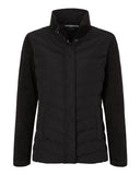 Weatherproof Women's Mixed Media Chevron Jacket