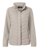 Weatherproof Women's Mixed Media Chevron Jacket