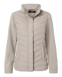 Weatherproof Women's Mixed Media Chevron Jacket