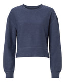 Boxercraft® Women's Cropped Boxy Long Sleeve T-Shirt