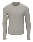 Boxercraft® Men's Waffle Knit Long Sleeve T-Shirt