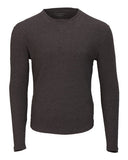 Boxercraft® Men's Waffle Knit Long Sleeve T-Shirt
