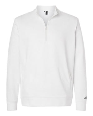 Adidas® Men's Elevated Fleece Quarter-Zip Pullover