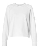 Adidas® Women's Beyond Side-Snap Crewneck Sweatshirt