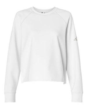 Adidas® Women's Beyond Side-Snap Crewneck Sweatshirt