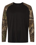RealTree Unisex Realtree® Performance Colorblocked Long Sleeve T-Shirt