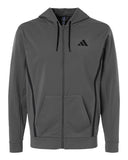 Adidas® Game & Go Fleece Full-Zip Hooded Sweatshirt