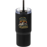 Auxo 24 oz Vacuum Insulated Straw Tumbler