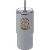 Auxo 24 oz Vacuum Insulated Straw Tumbler