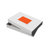White Apparel Debossed Box 15" X 9.5" X 2"