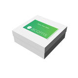 White Deluxe Gift Box 8" X 8" X 3"