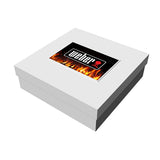 White Deluxe Gift Box 10" X 10" X 3"