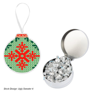 Ornament Tin With Candy