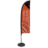 7' Elite Blade Nylon Sail Sign Kit (Single-Sided w/ Scissor Base)