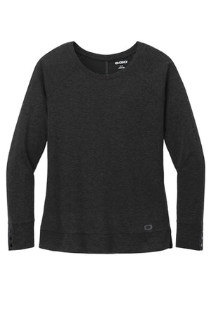 OGIO® Women's Command Long Sleeve Scoop Neck