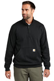 Carhartt® Midweight 1/4 Zip Mock Neck Sweatshirt