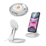 Magnetic Desktop Wireless Charger w/ Desktop Tray