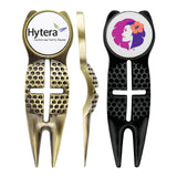 Crosshairs Metal Divot Tool