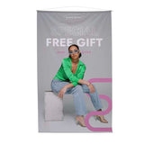 3'W x 5'H Hanging Banner