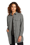 Mercer + Mettle® Long Sleeve Twill Overshirt