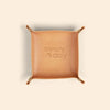 Valet Tray - Debossed Leather
