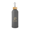 25 oz Blaire Recycled Aluminum Bottle With Bamboo Lid And Carry Handle