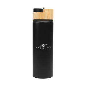 27 oz Ellis Recycled Aluminum Bottle With Bamboo Lid