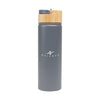 27 oz Ellis Recycled Aluminum Bottle With Bamboo Lid
