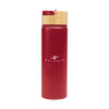 27 oz Ellis Recycled Aluminum Bottle With Bamboo Lid