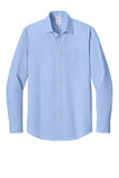 Brooks Brothers Wrinkle-Free Stretch Pinpoint Spread Collar Shirt