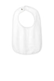 Rabbit Skins™ Infant Contrast Trim Terry Bib
