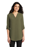 Port Authority ® Ladies 3/4 Sleeve Tunic Blouse