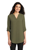 Port Authority ® Ladies 3/4 Sleeve Tunic Blouse